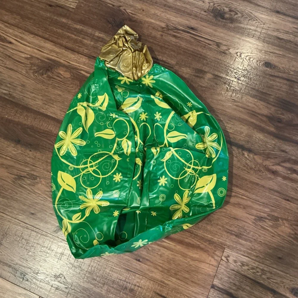 Inflatable Green Floral Yard Ornament Christmas‎ Holiday Party Decoration Prop